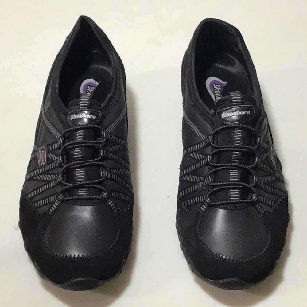 Skechers Active Black/Charcoal Dream Big Slip-On Style Sz 9.5 On the Go Not Used